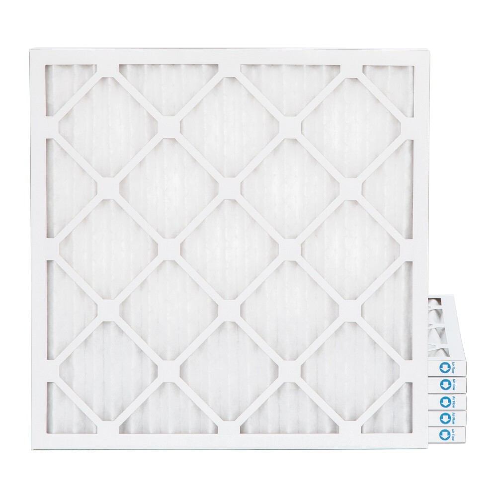 20x20x1 MERV 8 Pleated AC Furnace Air Filters. 6 Pack. Made in USA.