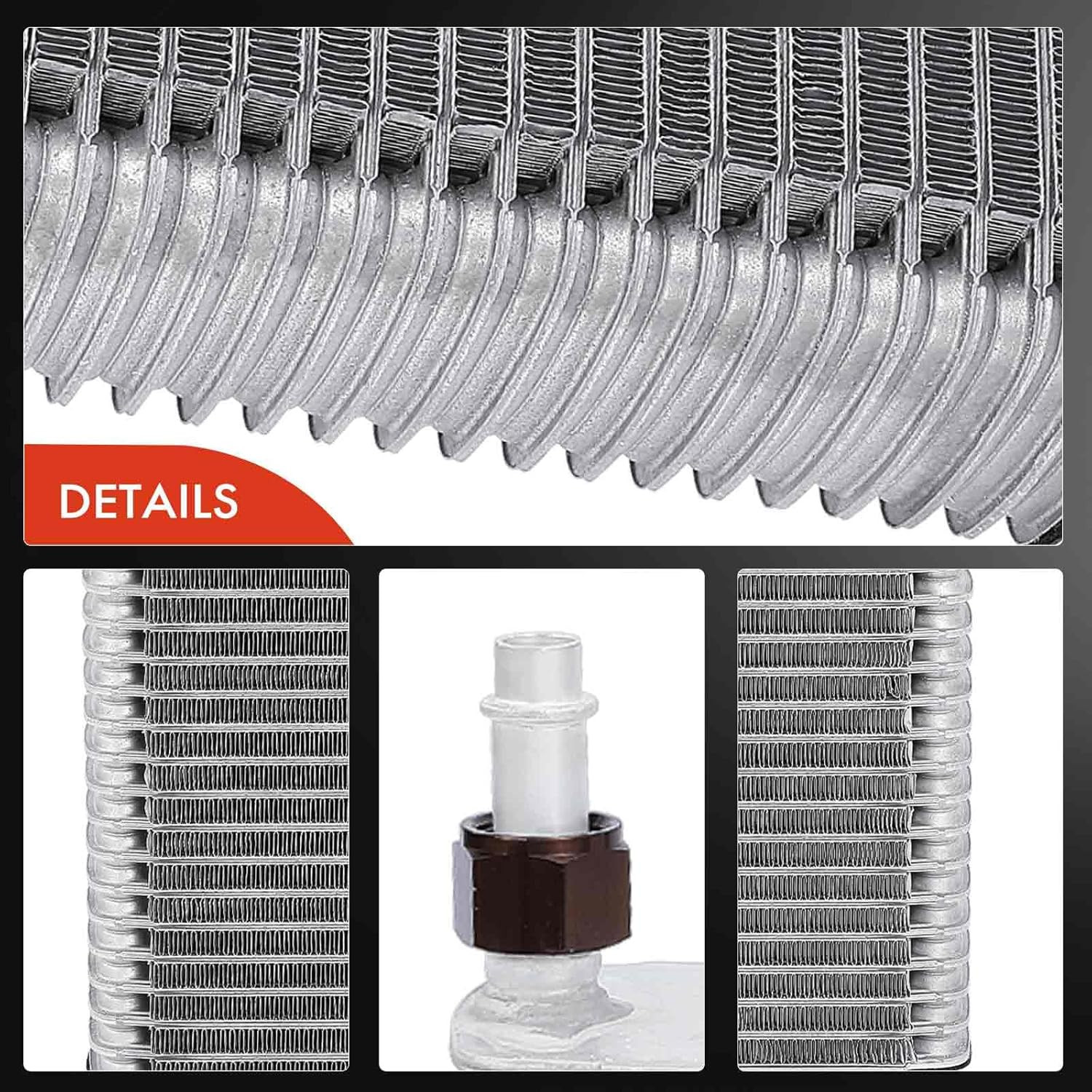 Front A/C Evaporator Core Compatible with Ford F-150/F-250/Bronco 1994-1996, F-2