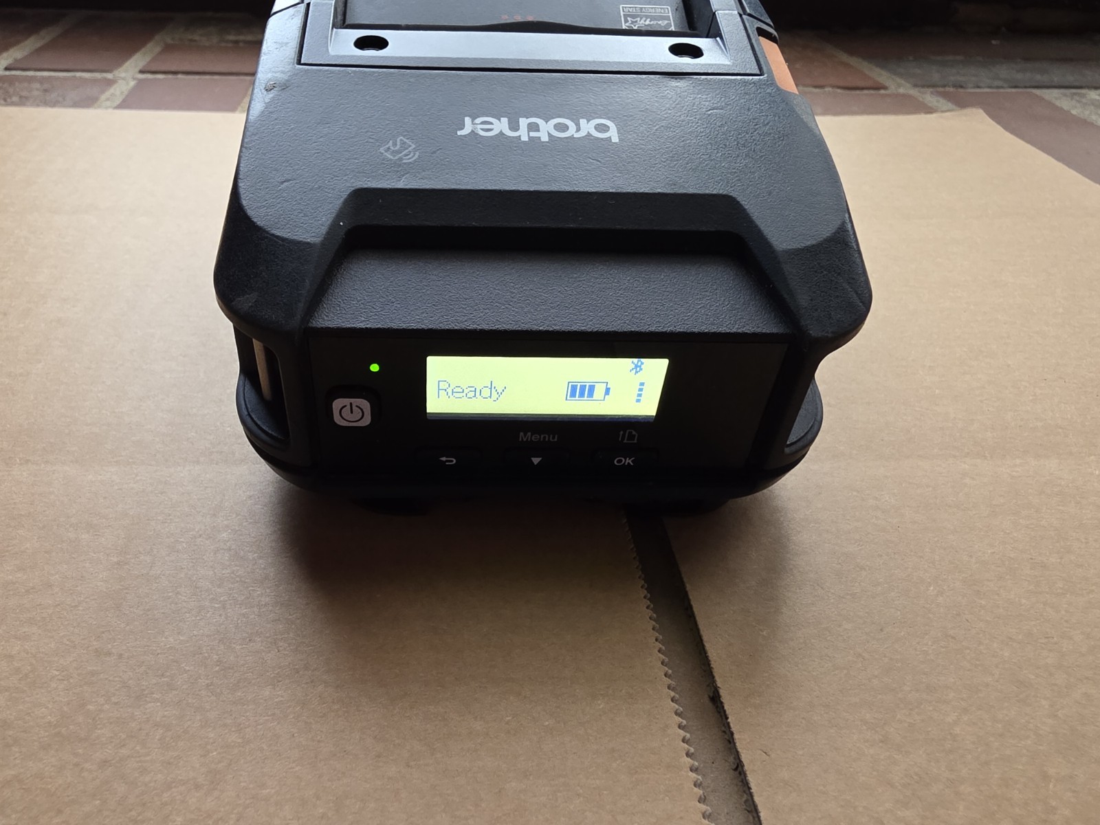 Brother RuggedJet Mobile Direct Thermal Printer Monochrome RJ-3230BL