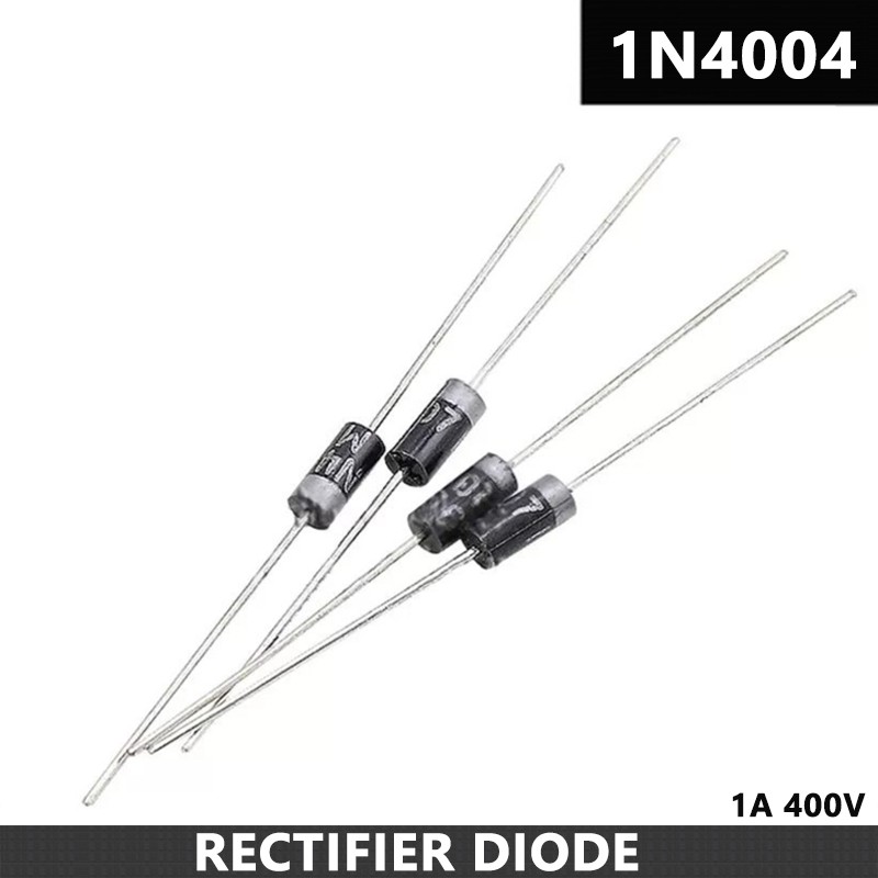 IN4004 Diode – Rectifier – 1A 400V – DO-41 – 50/100/150/200/250/300pcs