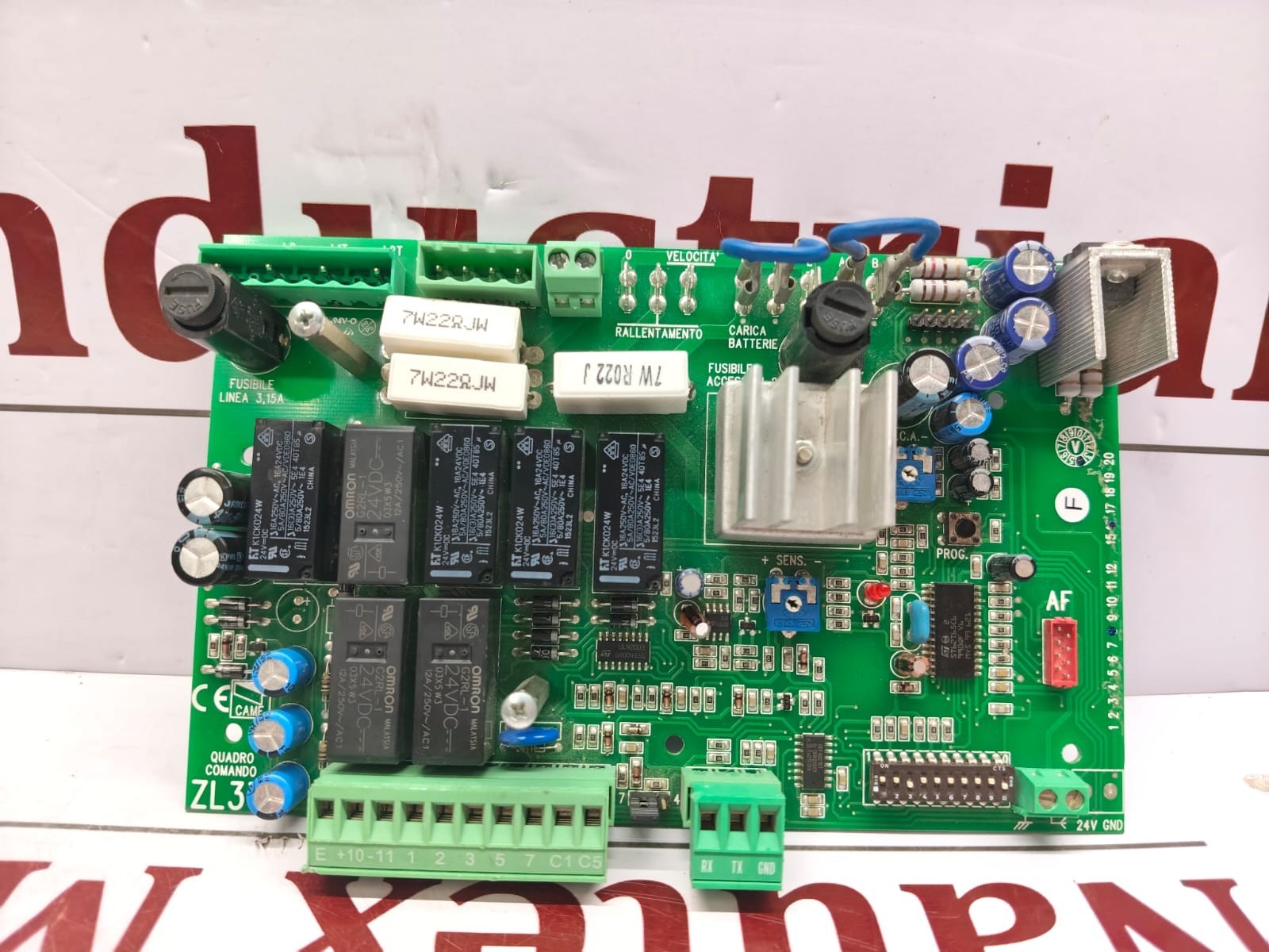 CAME ZL37 Quadro Comando Control Board for GARD4000 / GARD6000 Gate Barriers NEW