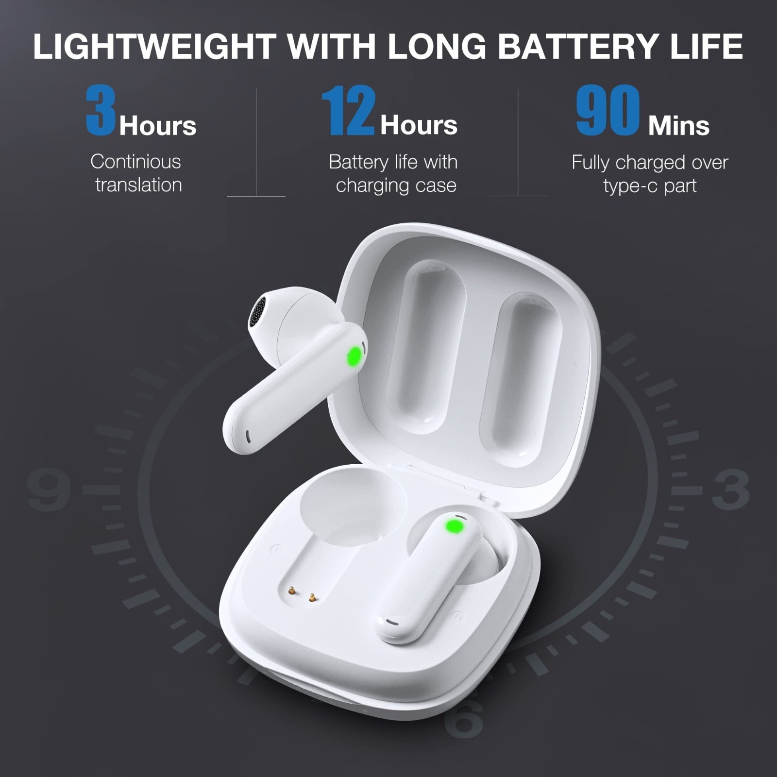 Timekettle WT2 Edge Translator Device-Bidirection Simultaneous Translation