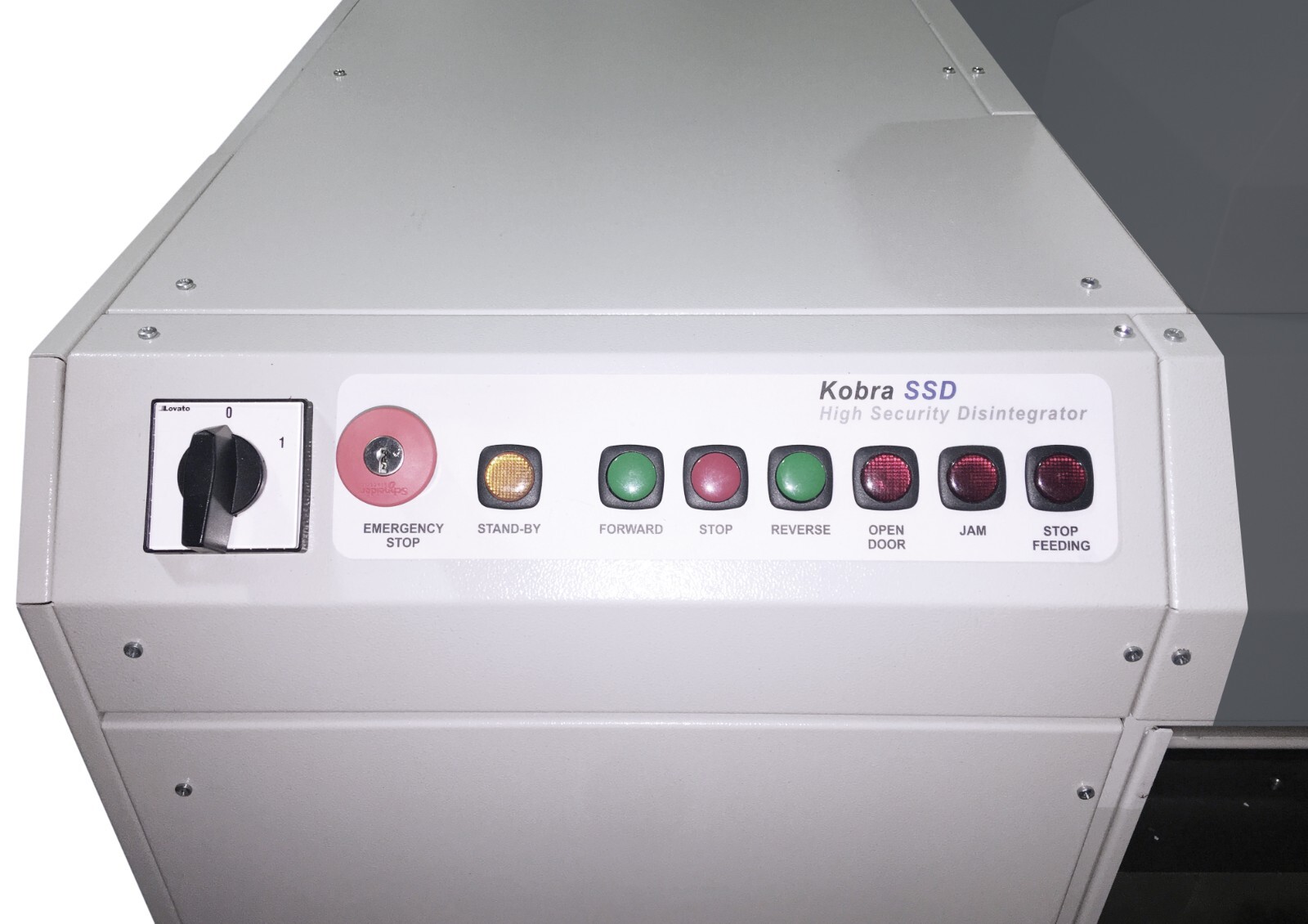 SOLID STATE DRIVE (SSD) HIGH SECURITY DISINTEGRATOR