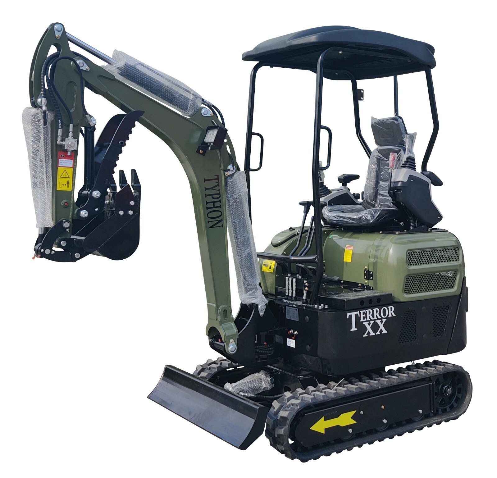 FREE SHIPPING 2025 2 Ton New Mini Excavator, KUBOTA D902 Diesel Engine 16 hpOpen
