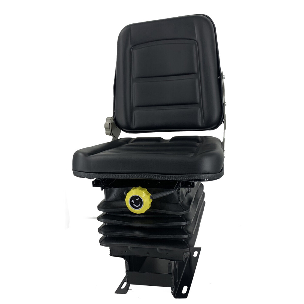 Adjustable Tractor Suspension Seat PU Forklift Excavator Backhoes Driver Seat us
