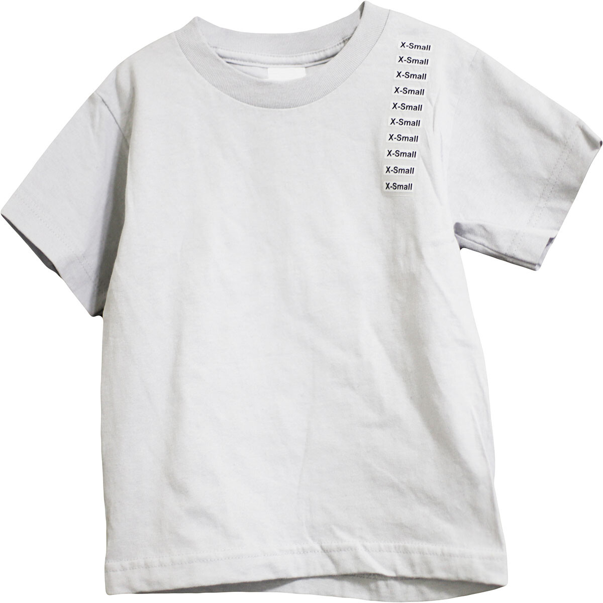 Clear Clothing Size Strip Labels | 1.25 x 5 Inches – 125 Pack | Pick One Size