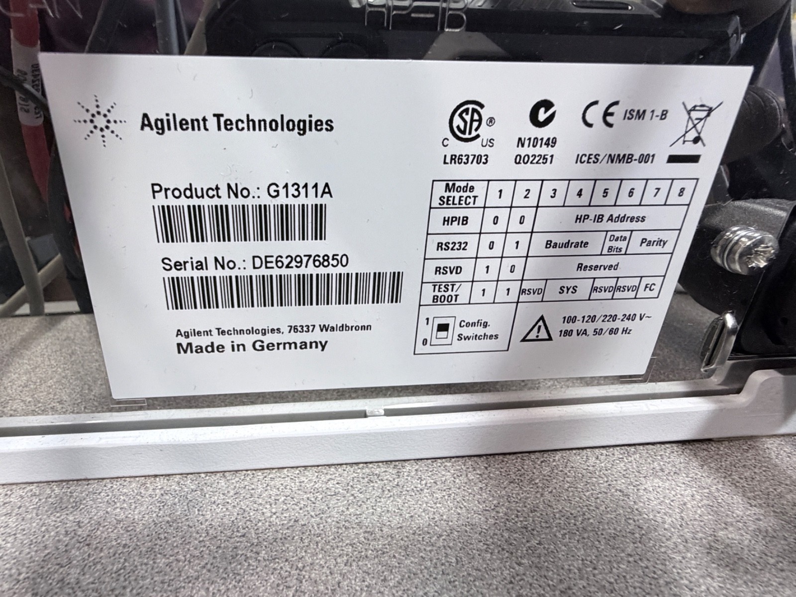 THERMO SCIENTIFIC TRANSCEND II 2306TX AGILENT G1311A G1312A G1322A PAL HTS-XT