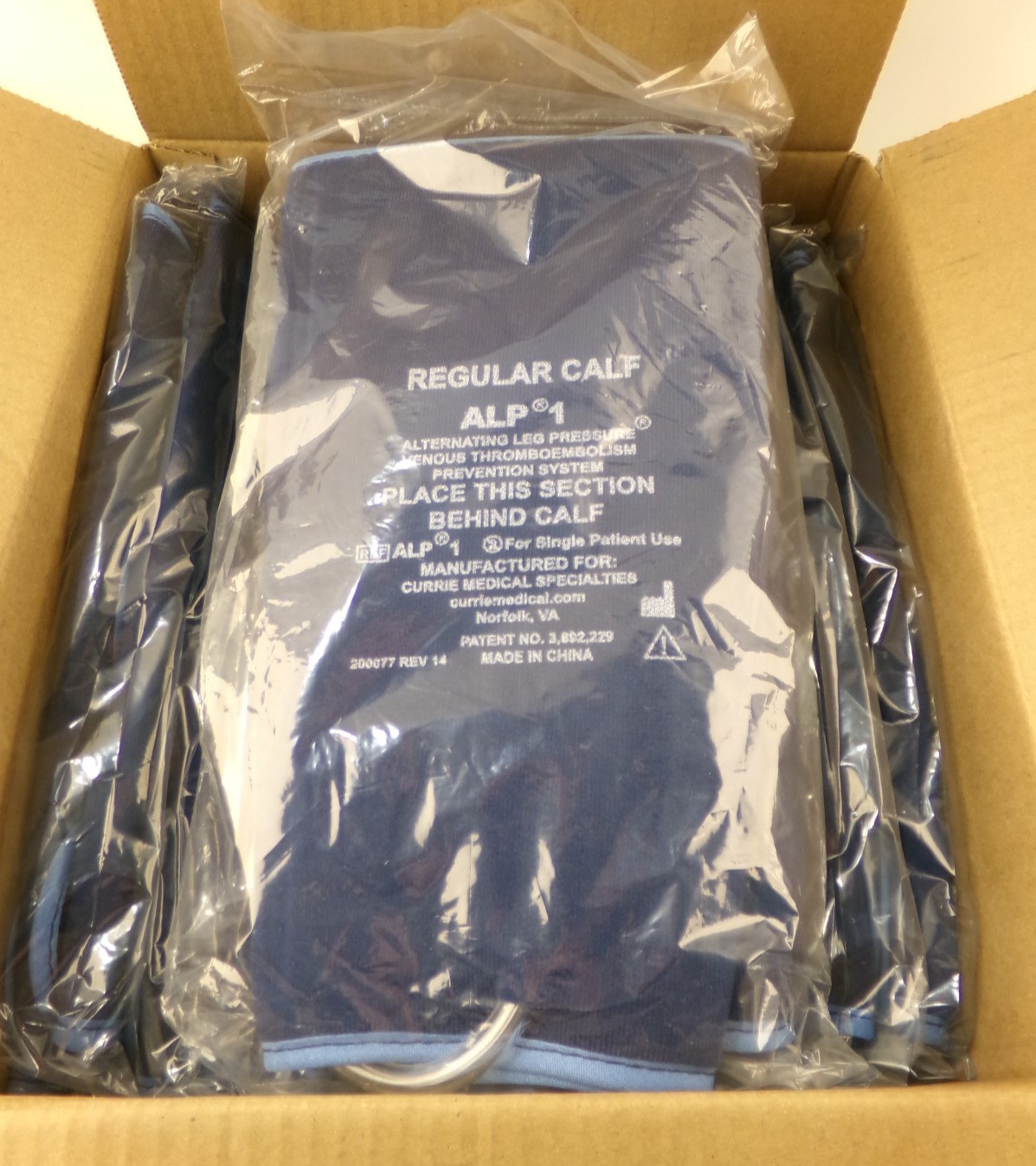 10 Pair Currie Medical ALP 1 Regular Calf Compression Garments, Up To 18″ New S7
