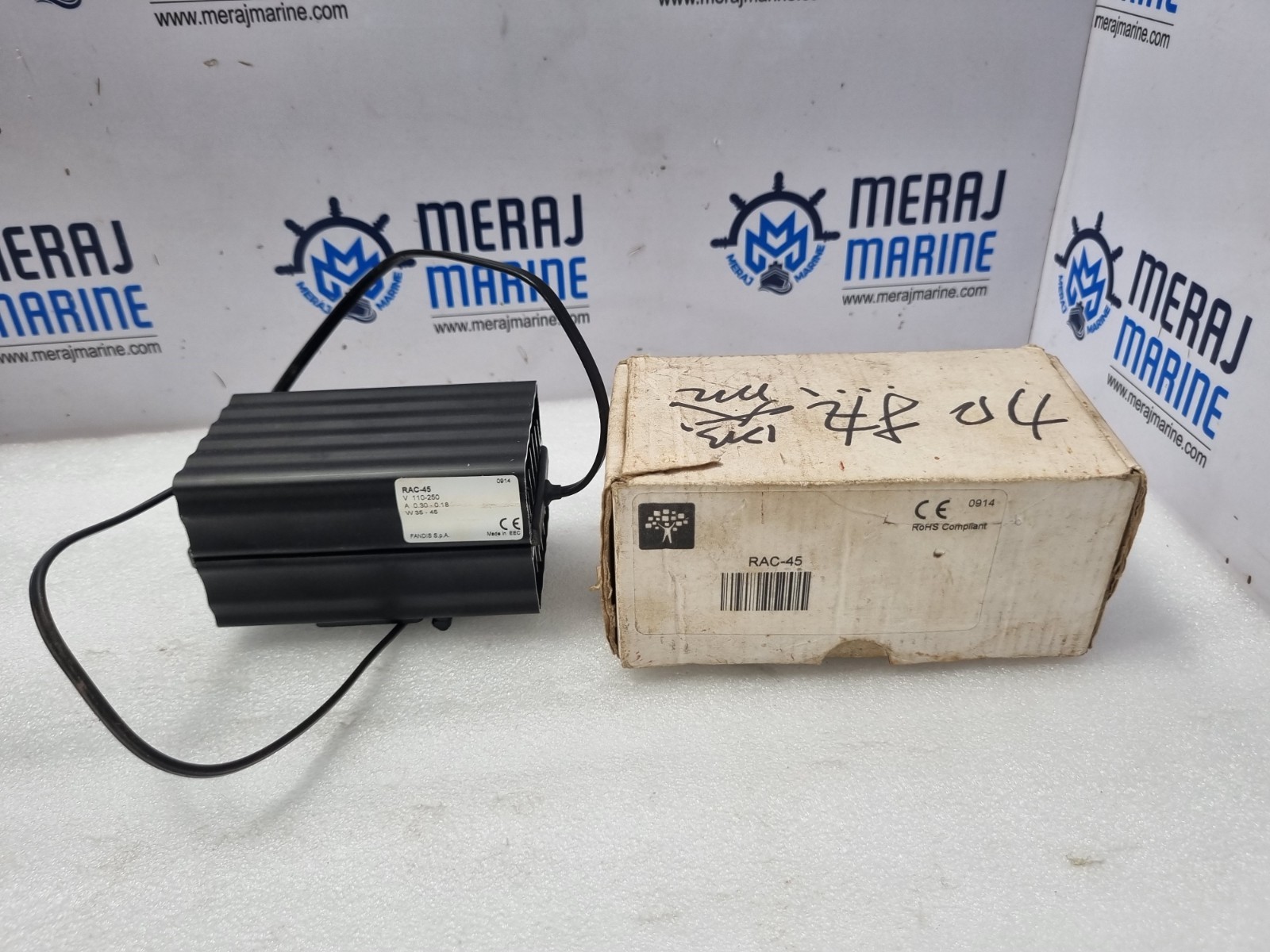Fandis S.p.a RAC-45 Heater V 110-250 A 0.30-0.18 W 35-45