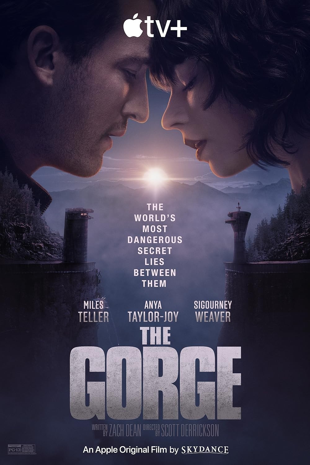 The Gorge 2025 MOVIE With Slip Cover Region Free