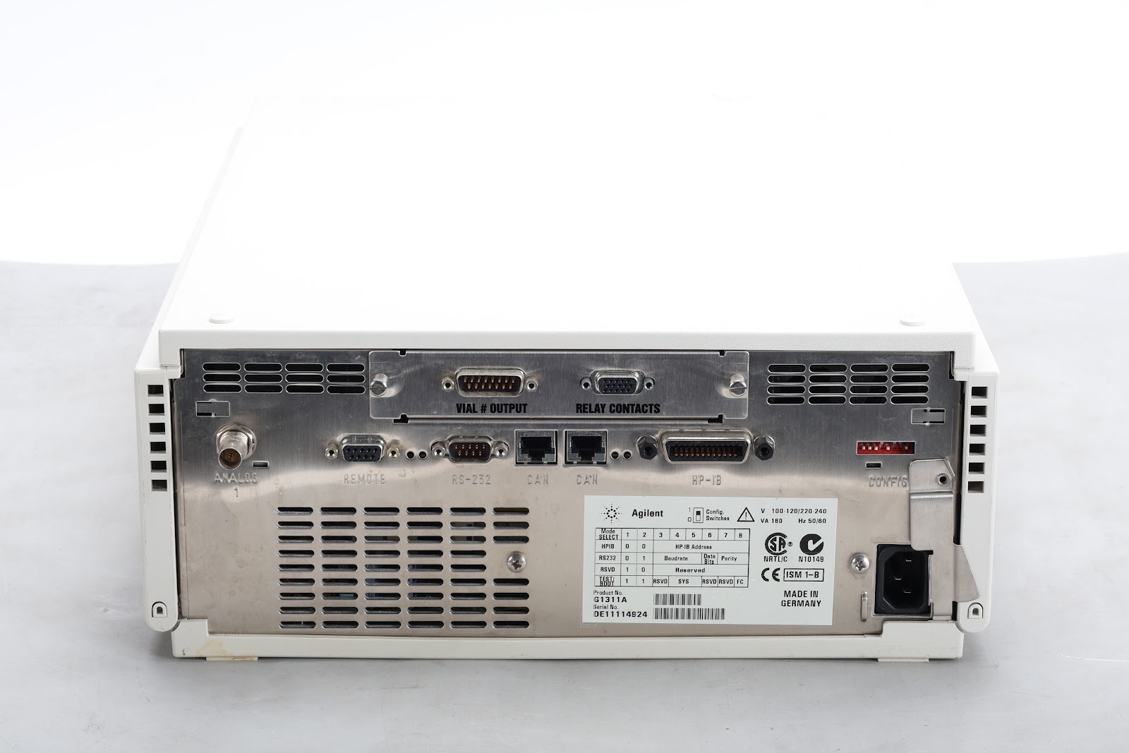 Agilent/Cohesive Technologies G1311A Quat Pump & G1351-66500 Relay Control Board