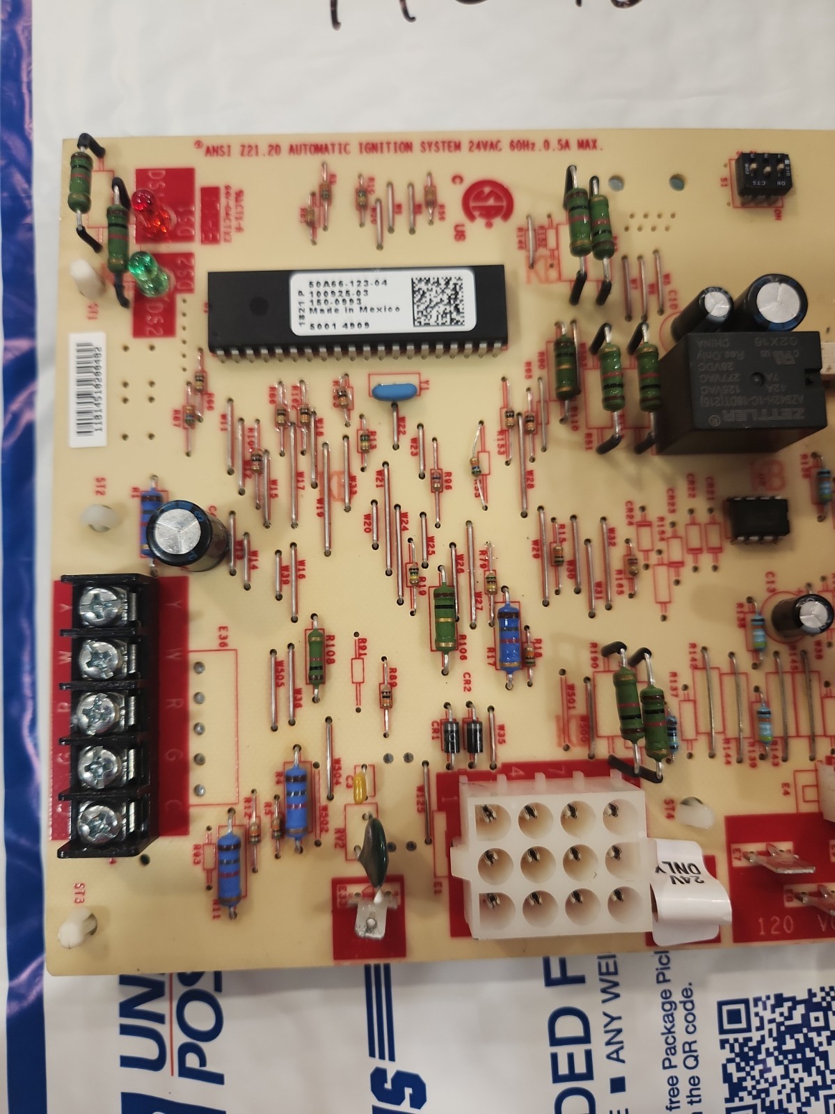 50A66-123-04 AS PICTURED Furnace Control Board