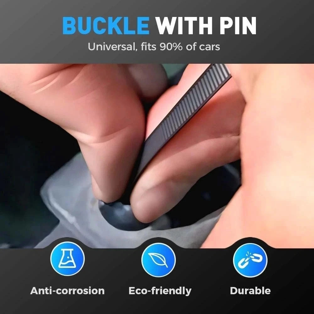 100pcs Nylon Universal Cable Tie Buckle Heavy Duty Self-Locking Free Ship