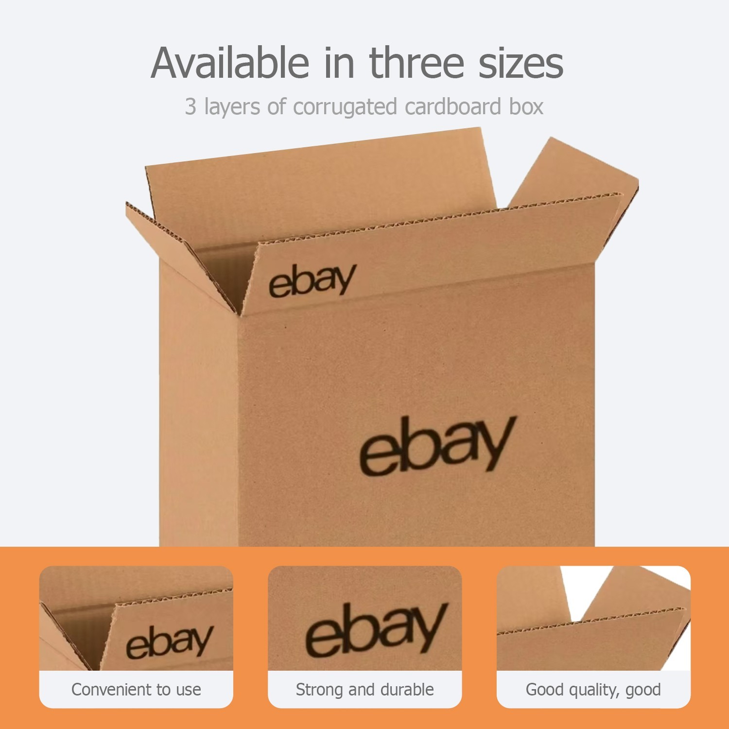 25-100pcs 10″x8″x6″ 8″x6″x4″ Shipping Packing corrugated cardboard boxes ebay UL