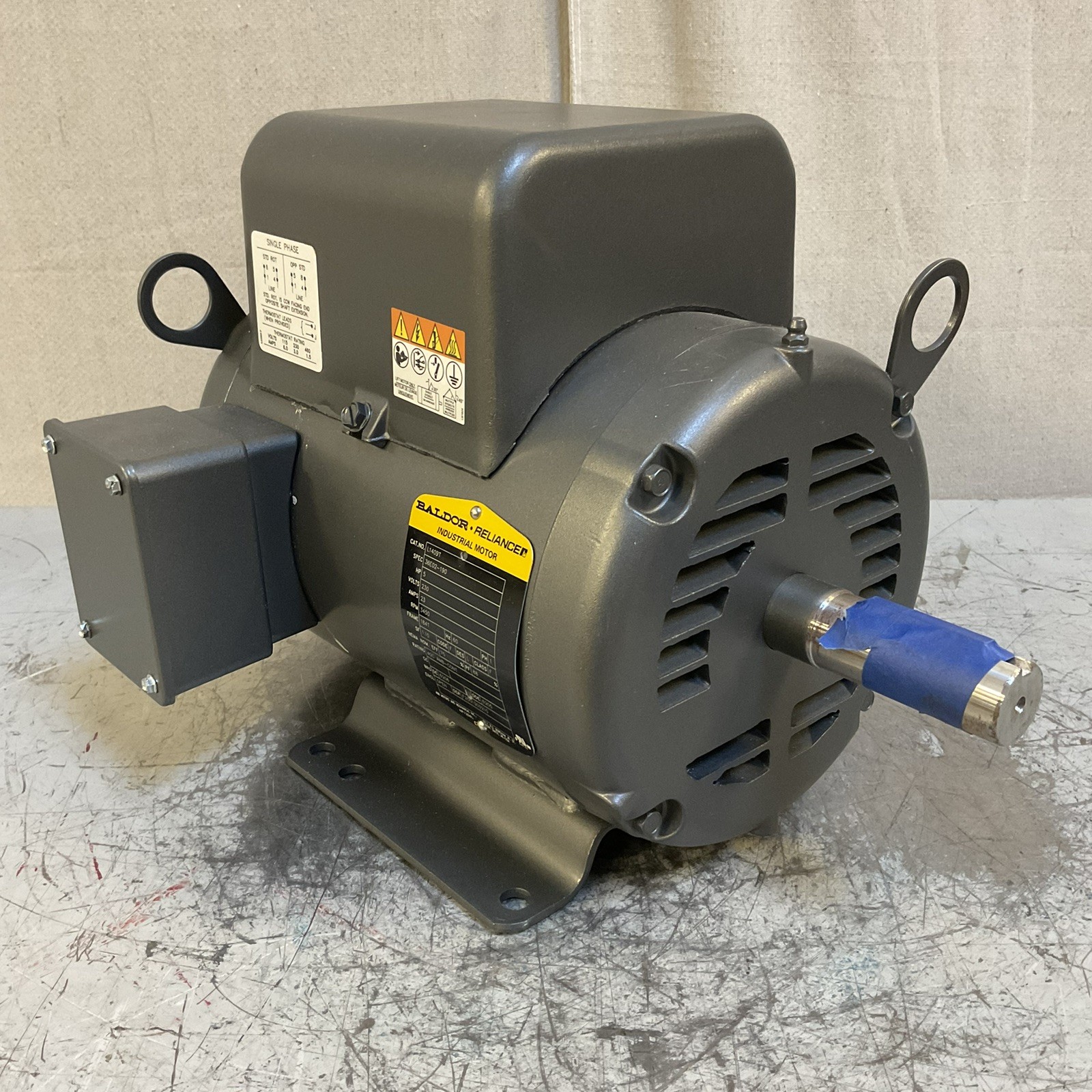 BALDOR L1409T General Purpose Motor 5hp 230V