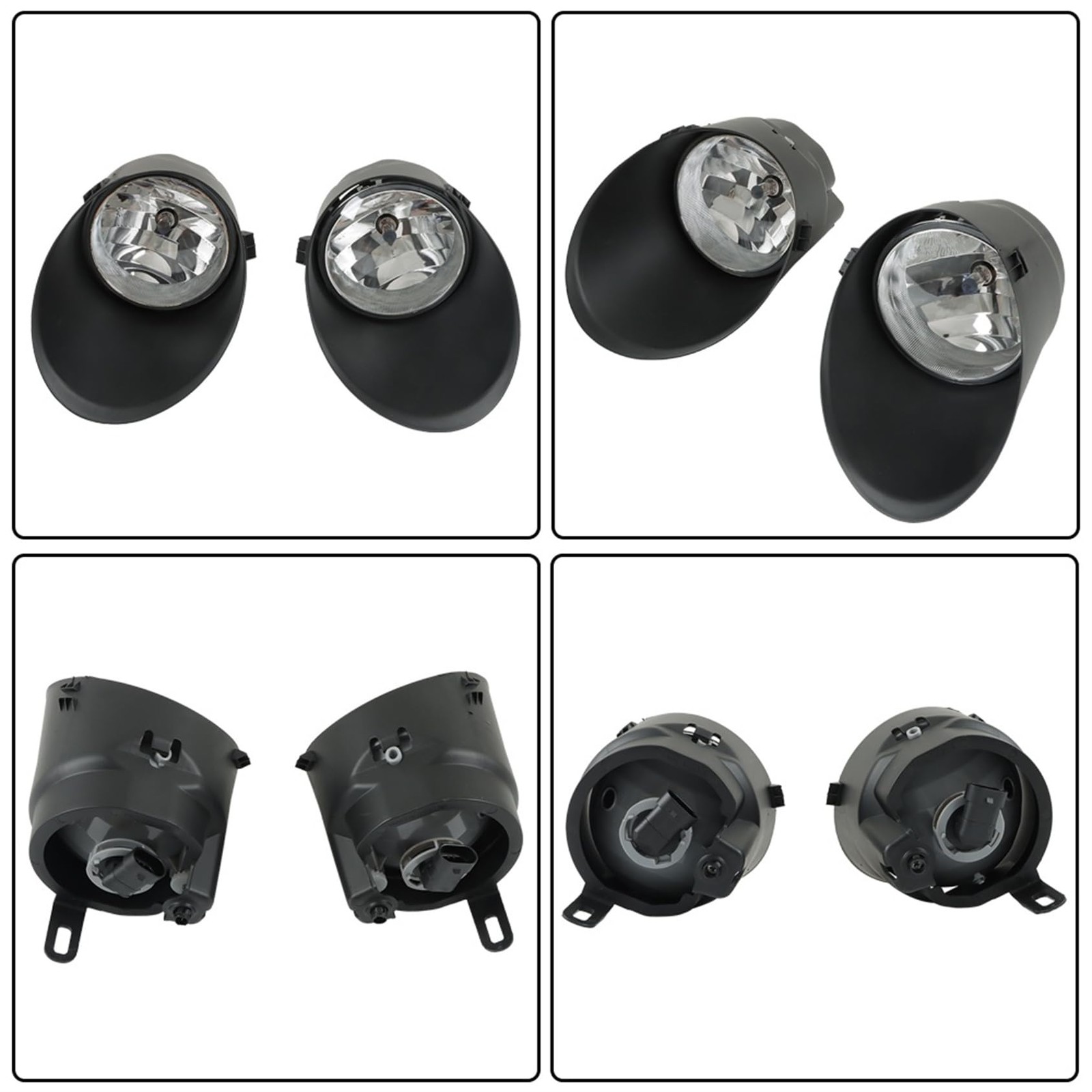 Fog Lights Assembly Pair for Tundra 2007-2013 Left Right