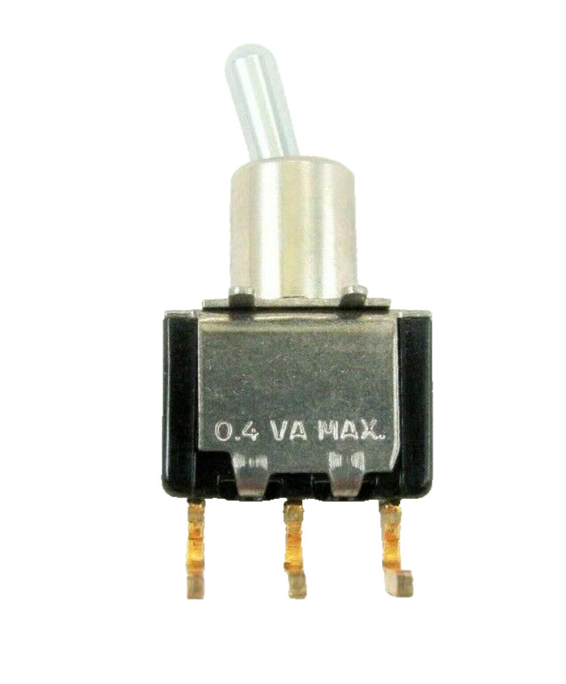 (2x) SPDT On-None-On Toggle Switch w/ Right Angle PC Pins – 0.4VA Max FREE SHIP