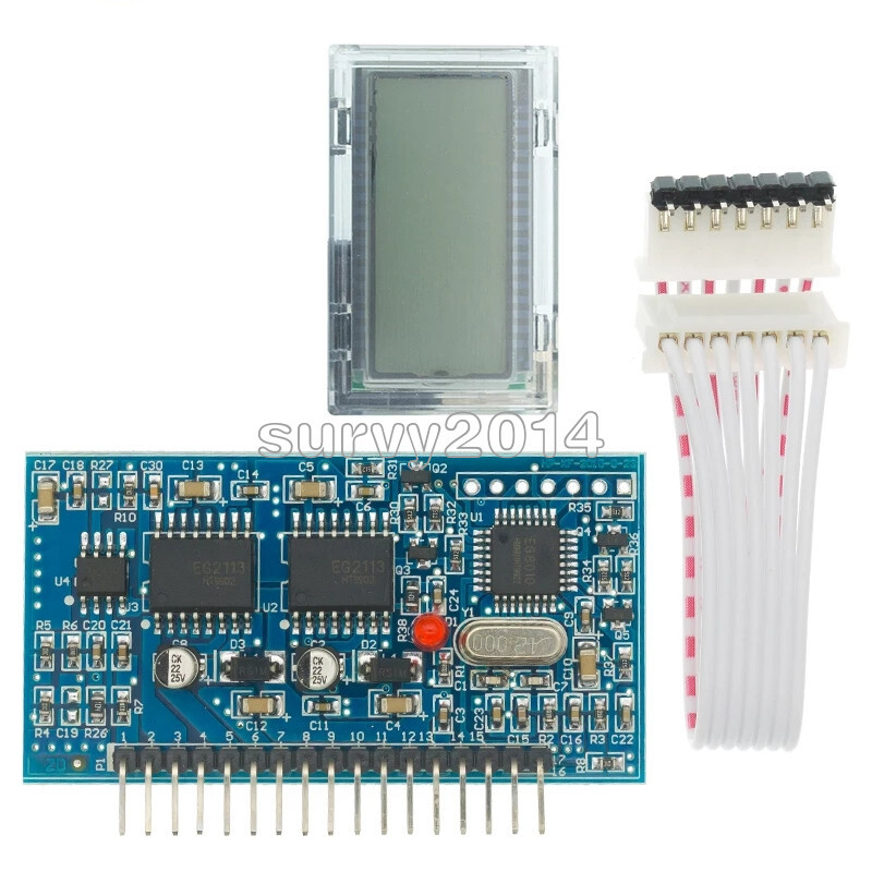 DC-AC Pure Sine Wave Inverter SPWM Driver Board EGS002 EG8010+ IR2110+LCD Screen