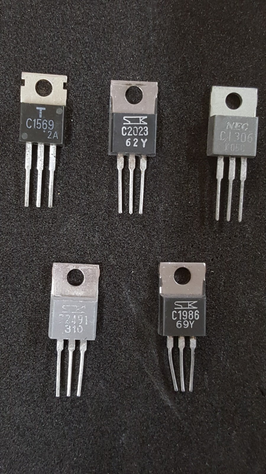 Sanken 2SC1569, 2SC2023, 2SC1306, 2SC2491, 2SC1986