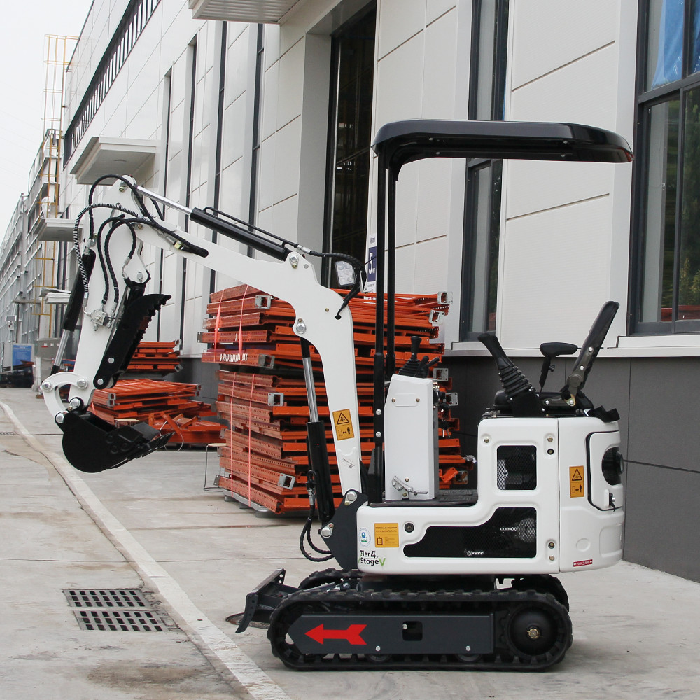 1 Ton Mini Excavator B&S Engine, Hydraulic thumb, Pilot system, Free Shipping