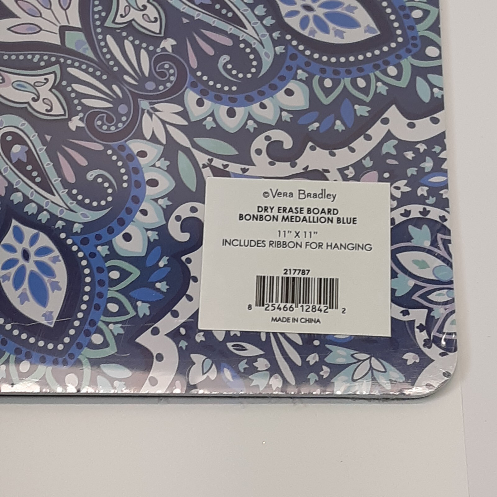 Vera Bradley Desk Accessories Set Bloom Berry Notebook Dry Erase Board Cup