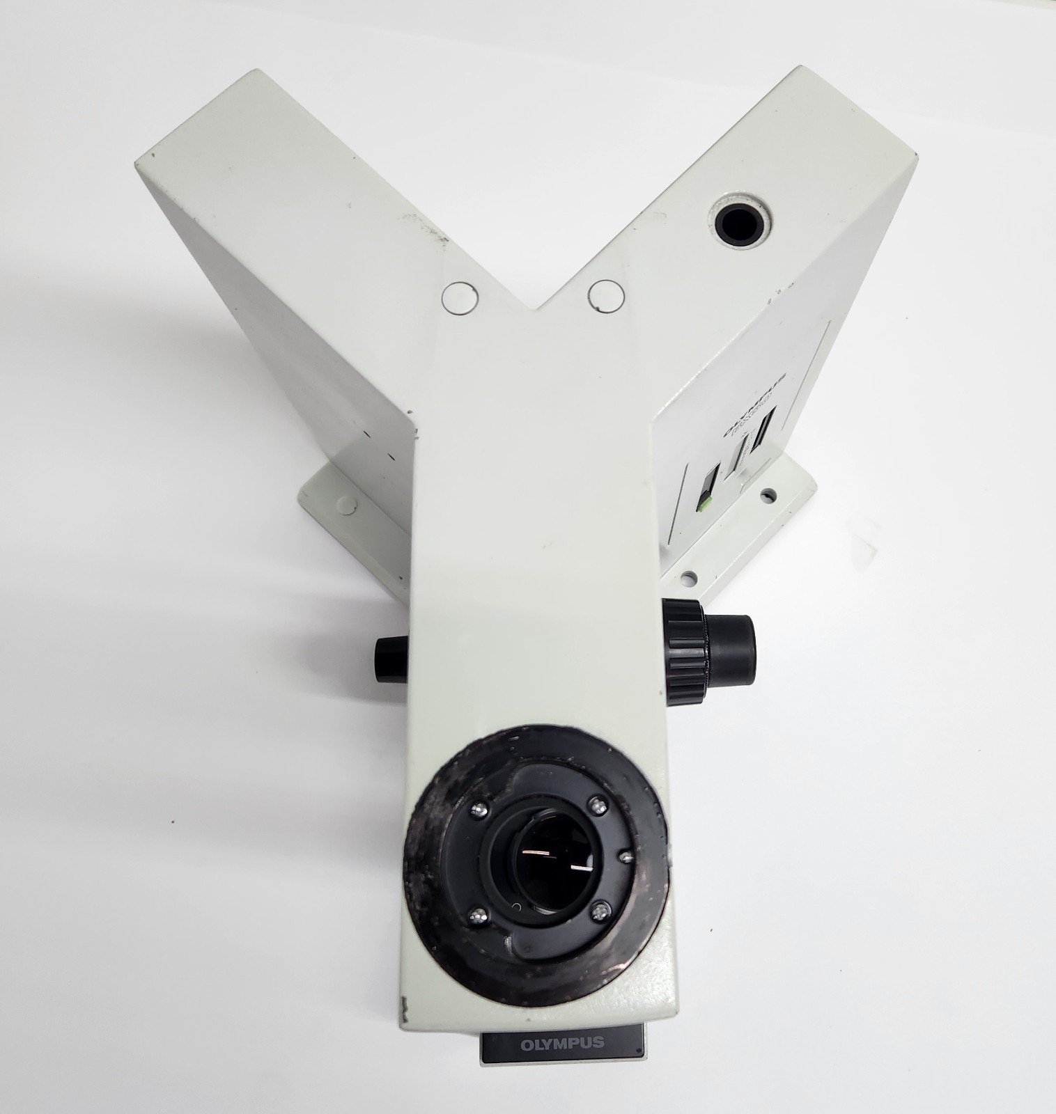 Olympus BX50F4 BX Microscope Body – Potentiometer Stem Broke Short – Works