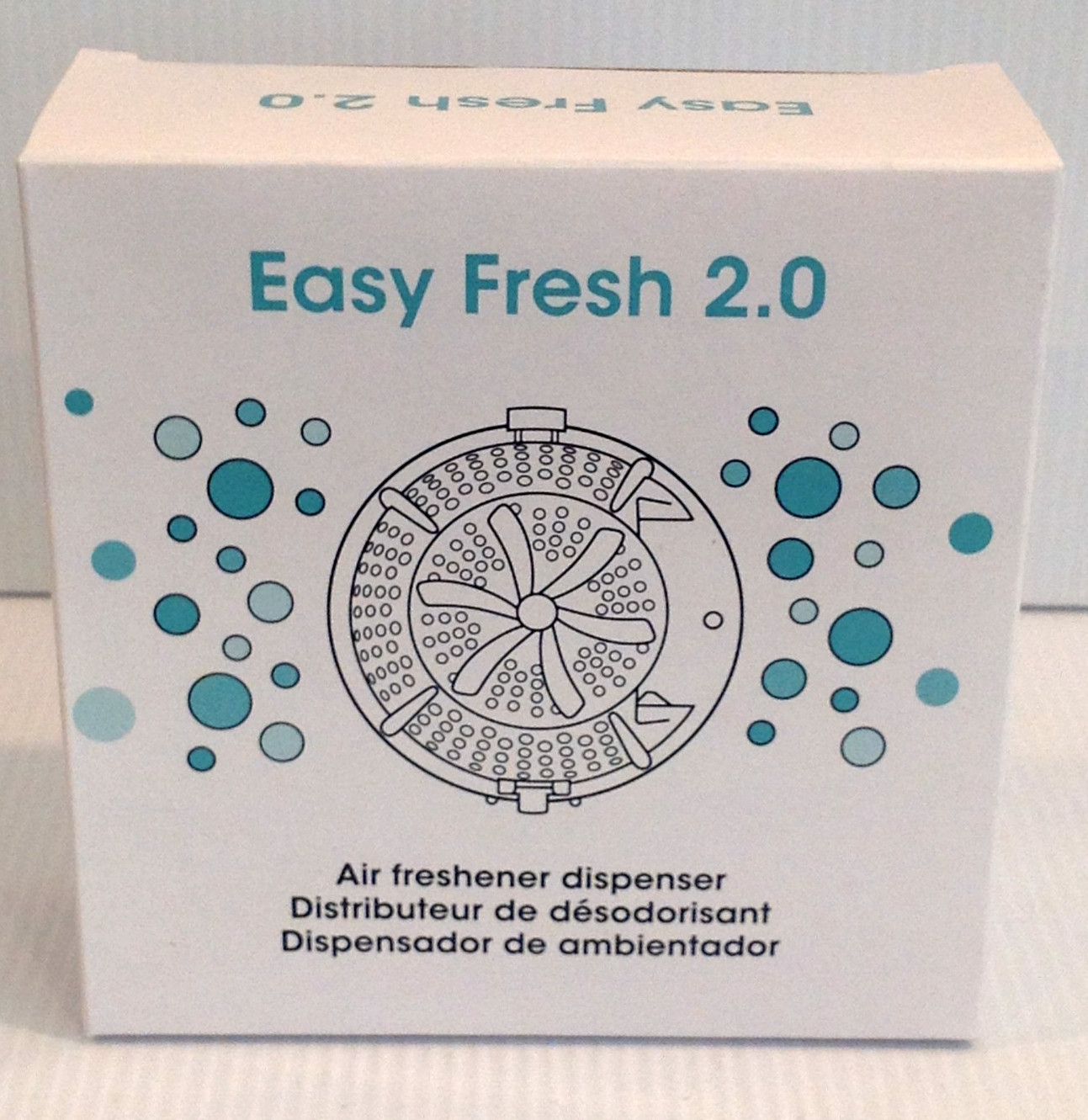 Fresh Products Easy Fresh 2.0 Air Freshener Dispenser Base Only White EFCABPE-A1