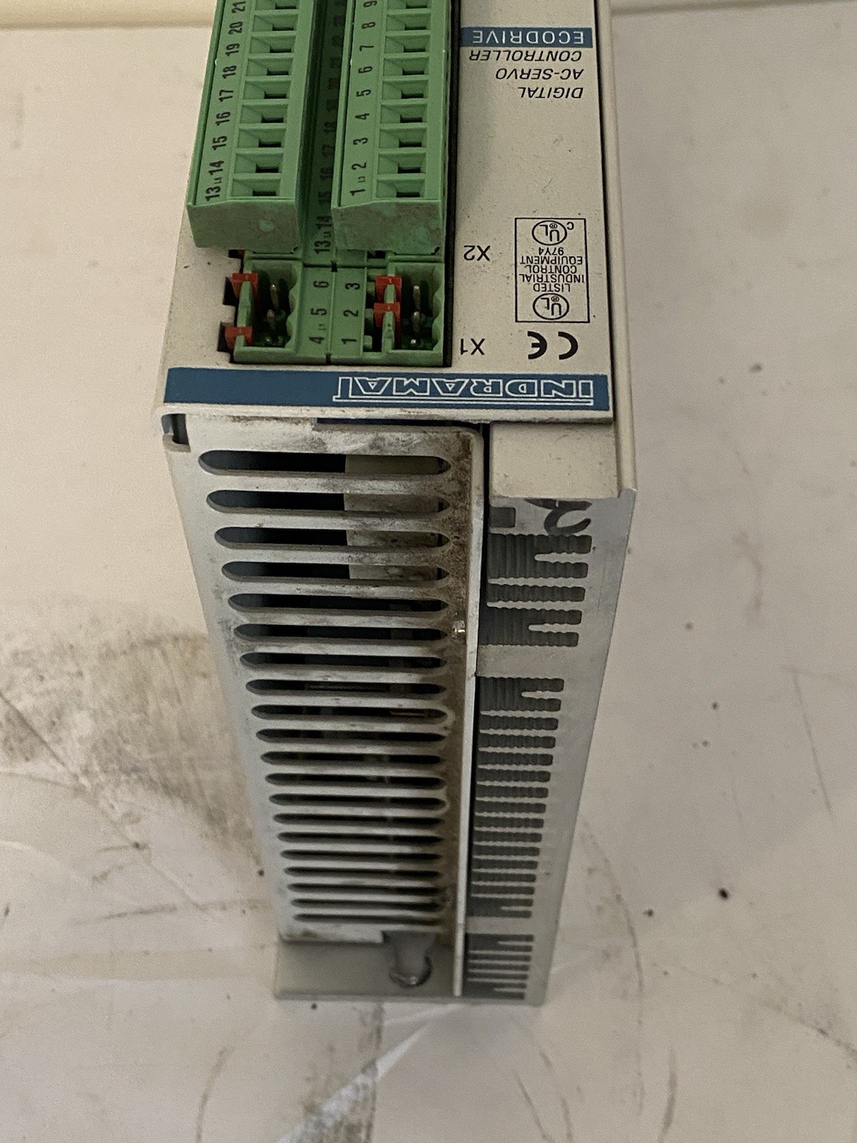 INDRAMAT DKC01.1-040-7-FW DIGITAL AC-SERVO CONTROLLER ECODRIVE