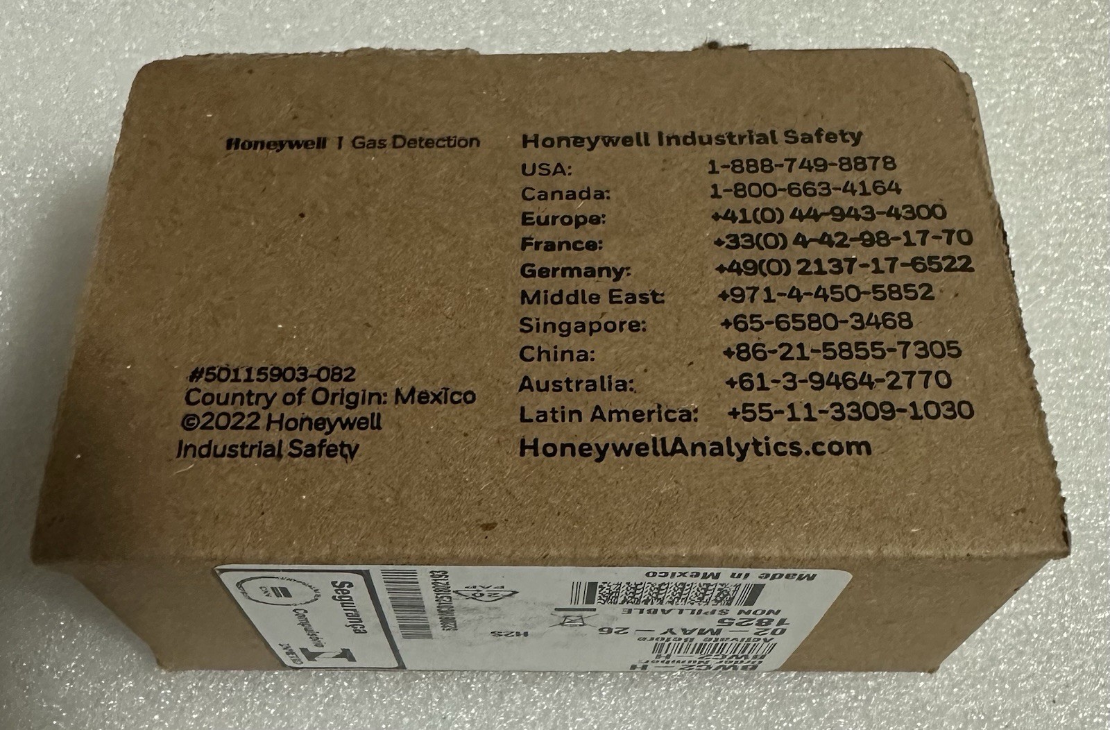 Honeywell BWC2-H H2S Single Gas Detector Portable Monitor