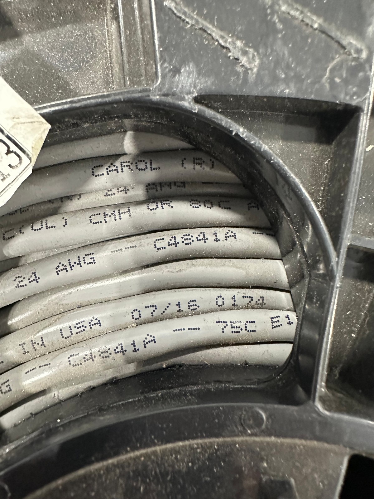 Carol Cable – Approx 700 FT + / 24AWG 2 Conductor Multi-Conductor Cable Gray