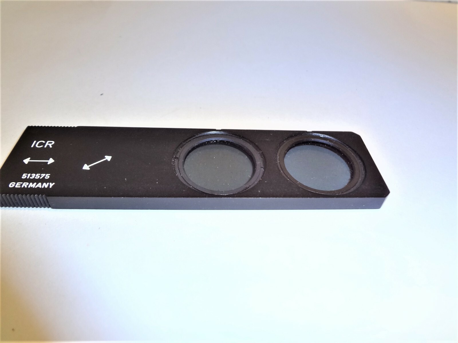 LEICA ICT POLARIZER-ANALYSER FOR MODULOPAK ILLUMINATOR PN 513575 LEITZ