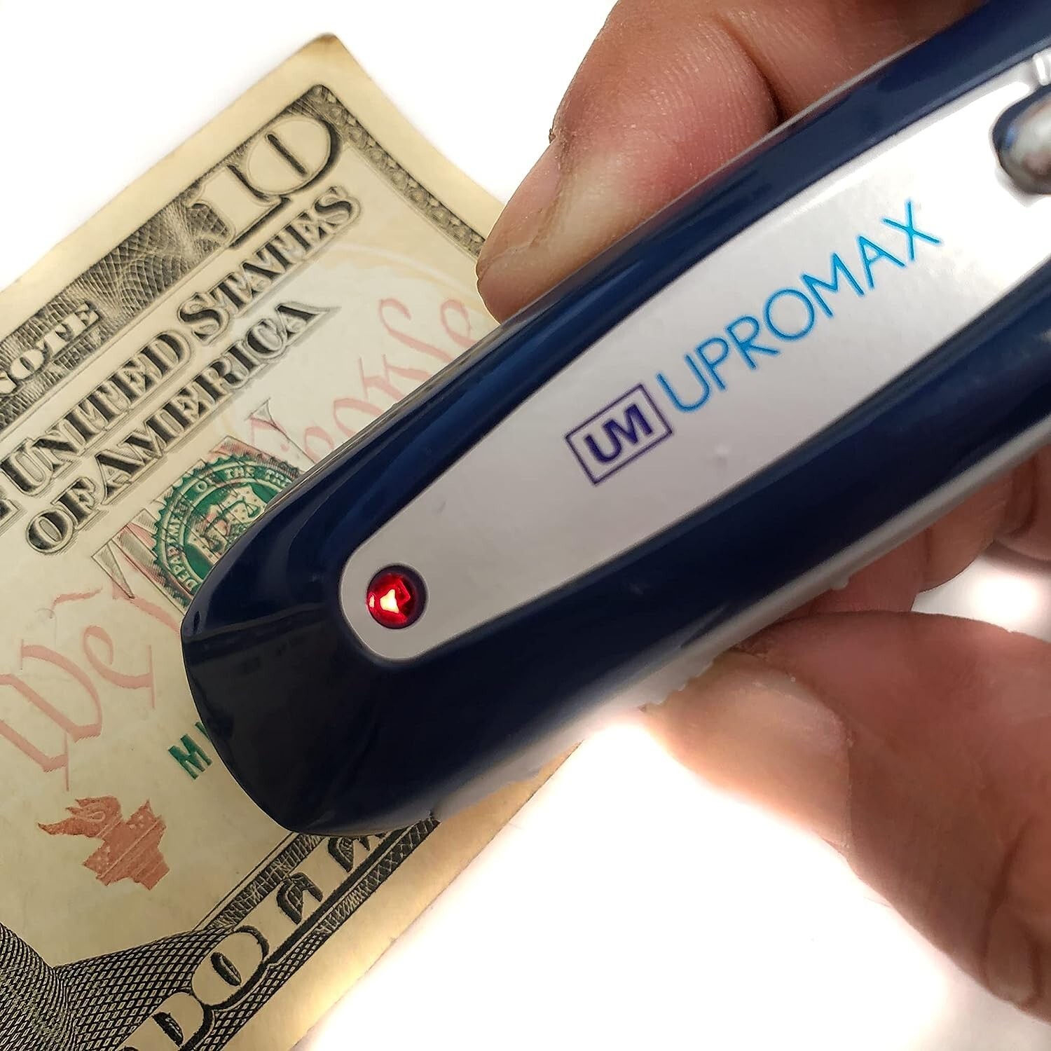 Upromax Gold Money Bill Dollar Counter UV/MG Detection + Counter Display NEW💰🔥
