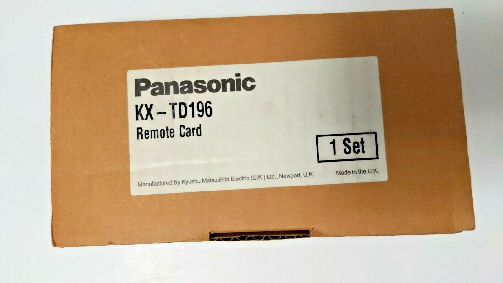 Panasonic KX-TD-196 Remote Card REQUIRES PRO INSTALLER
