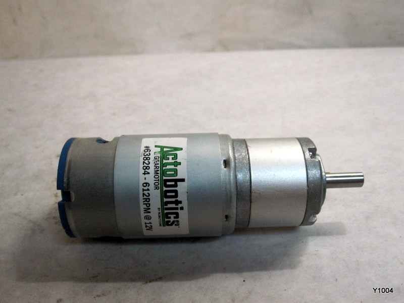 612 RPM HD Premium Planetary Gear Motor 638284