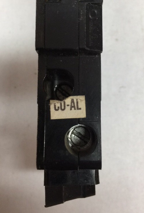Zinsco GTE Sylvania 50 AMP 2 Pole Breaker Type RC-38 with 240V PIN SHIPS TODAY