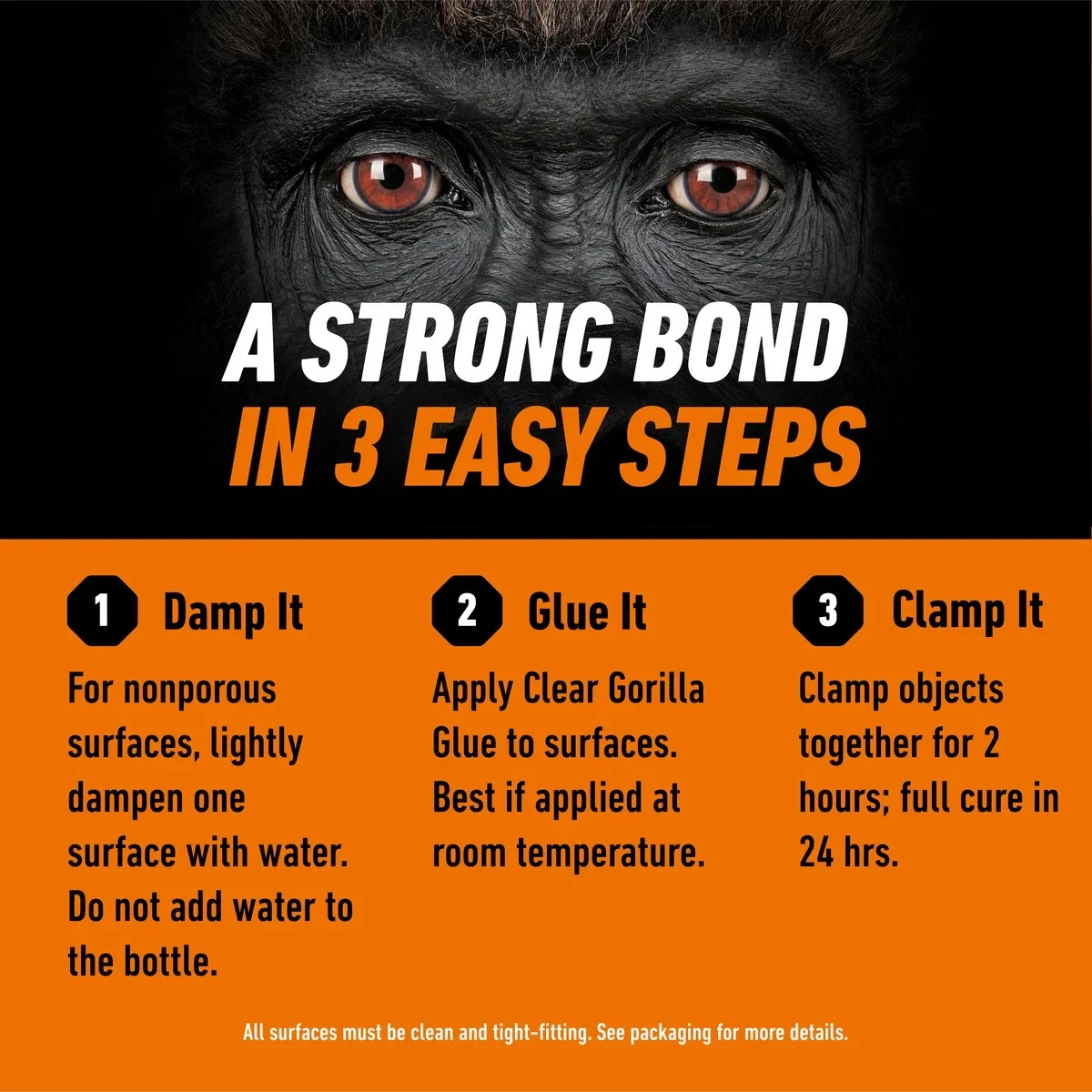 Gorilla Clear Liquid Glue – 3.75oz