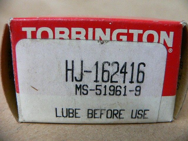 Torrington Hj162416 Needle Roller Bearing Diameter 1″X 1 1/2″X 1″ Inch