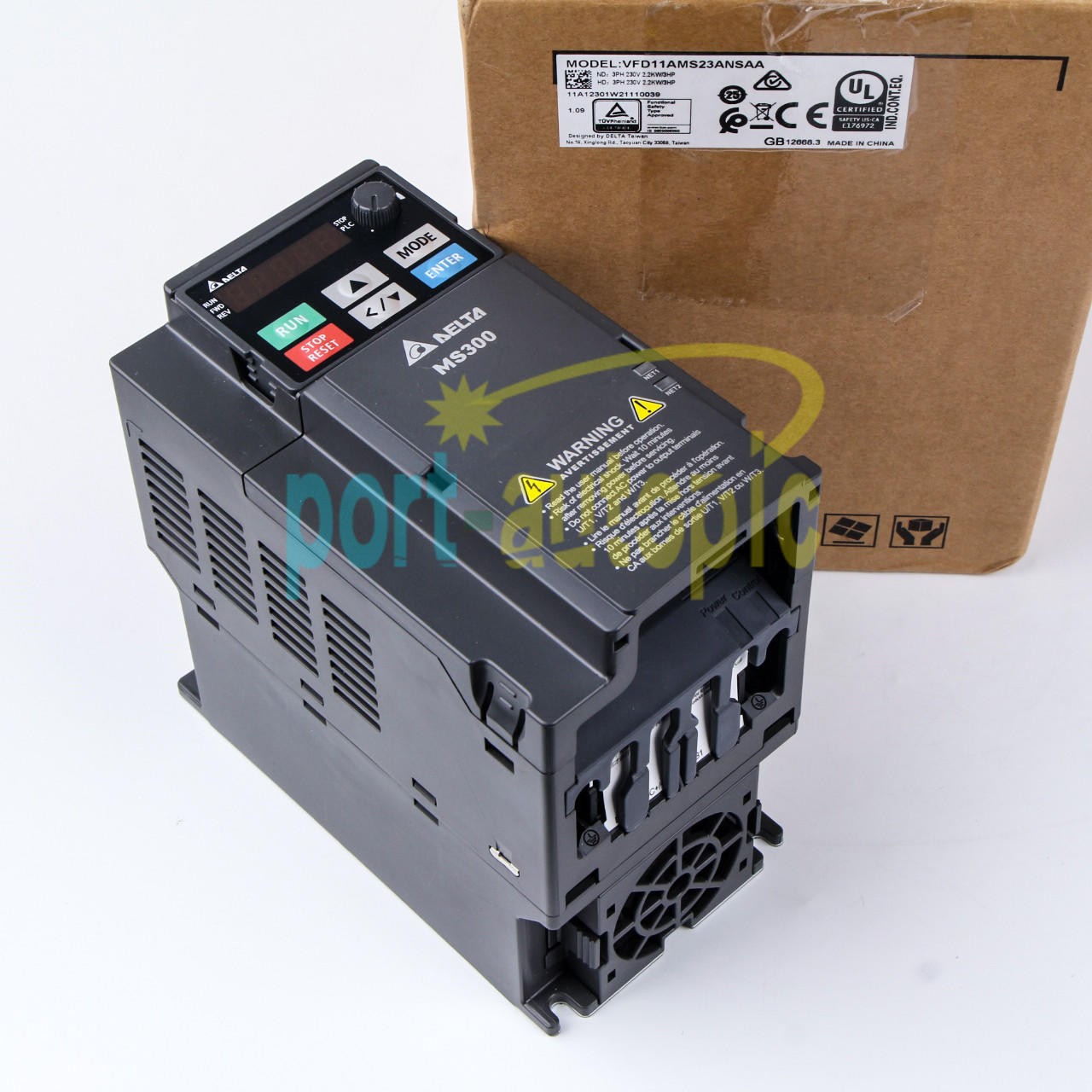 1x NEW Delta MS-300 Series Inverter VFD11AMS23ANSAA