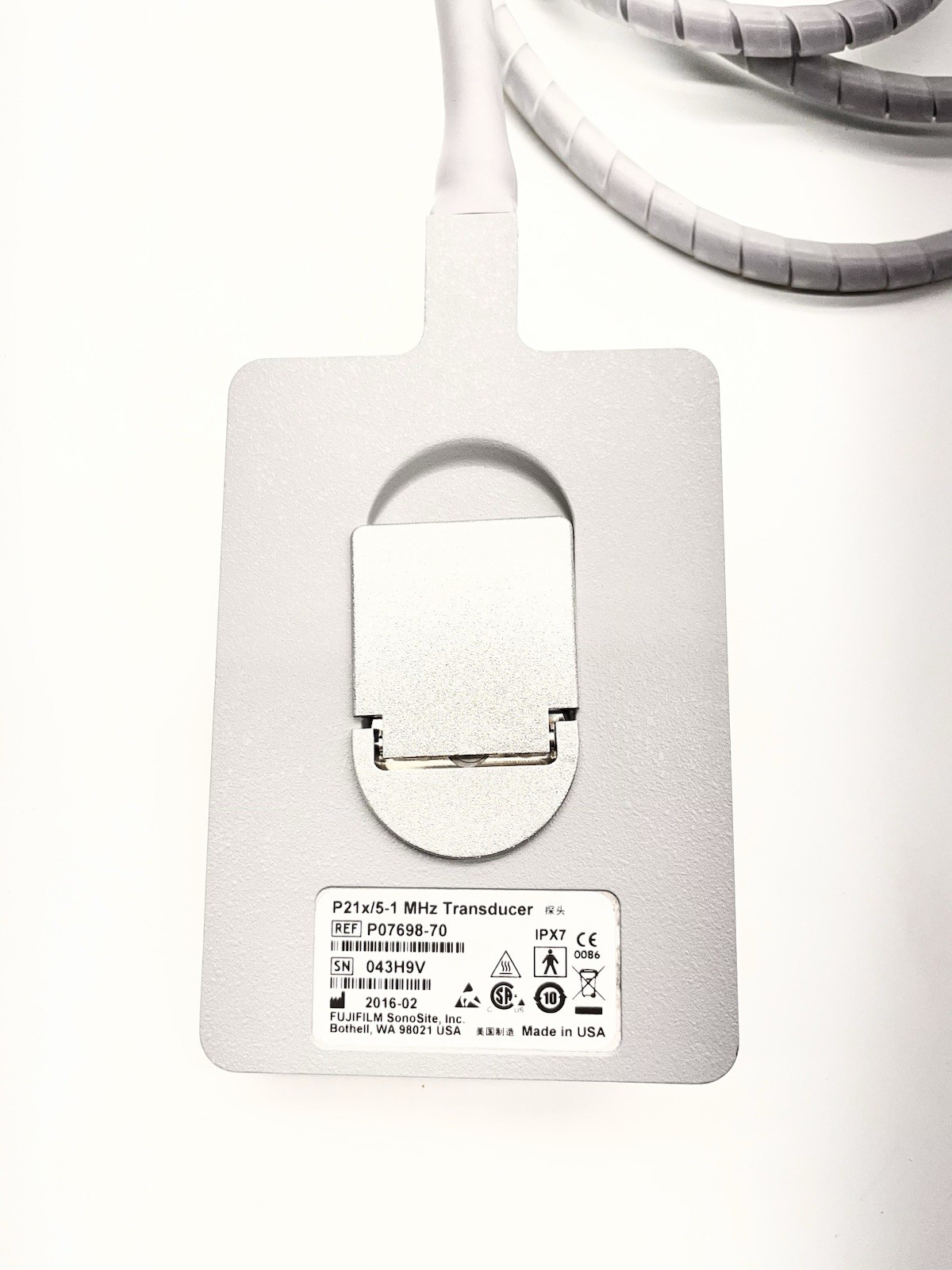 SonoSite M-Turbo Portable Ultrasound System P08189-70w/ P21x/5-1 MHz Transducer
