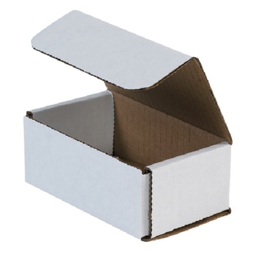 200 – 5 x 3 x 2 White Corrugated Shipping Mailer Packing Box Boxes