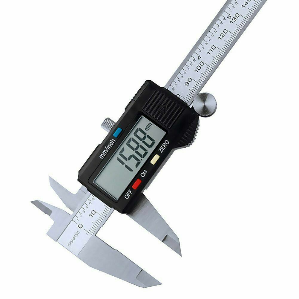 Stainless Steel Digital Caliper Vernier Micrometer Electronic Ruler Gauge Meter