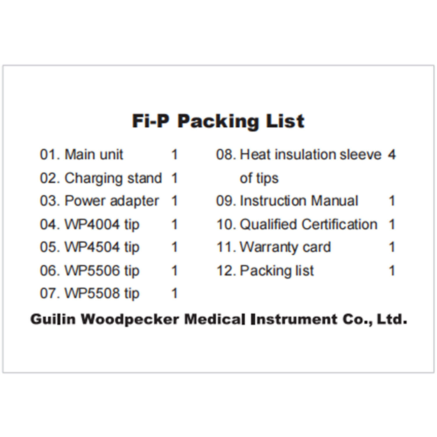 Woodpecker Fi-P Endo Obturation System Cordless Dental Gutta Percha Heated Pen