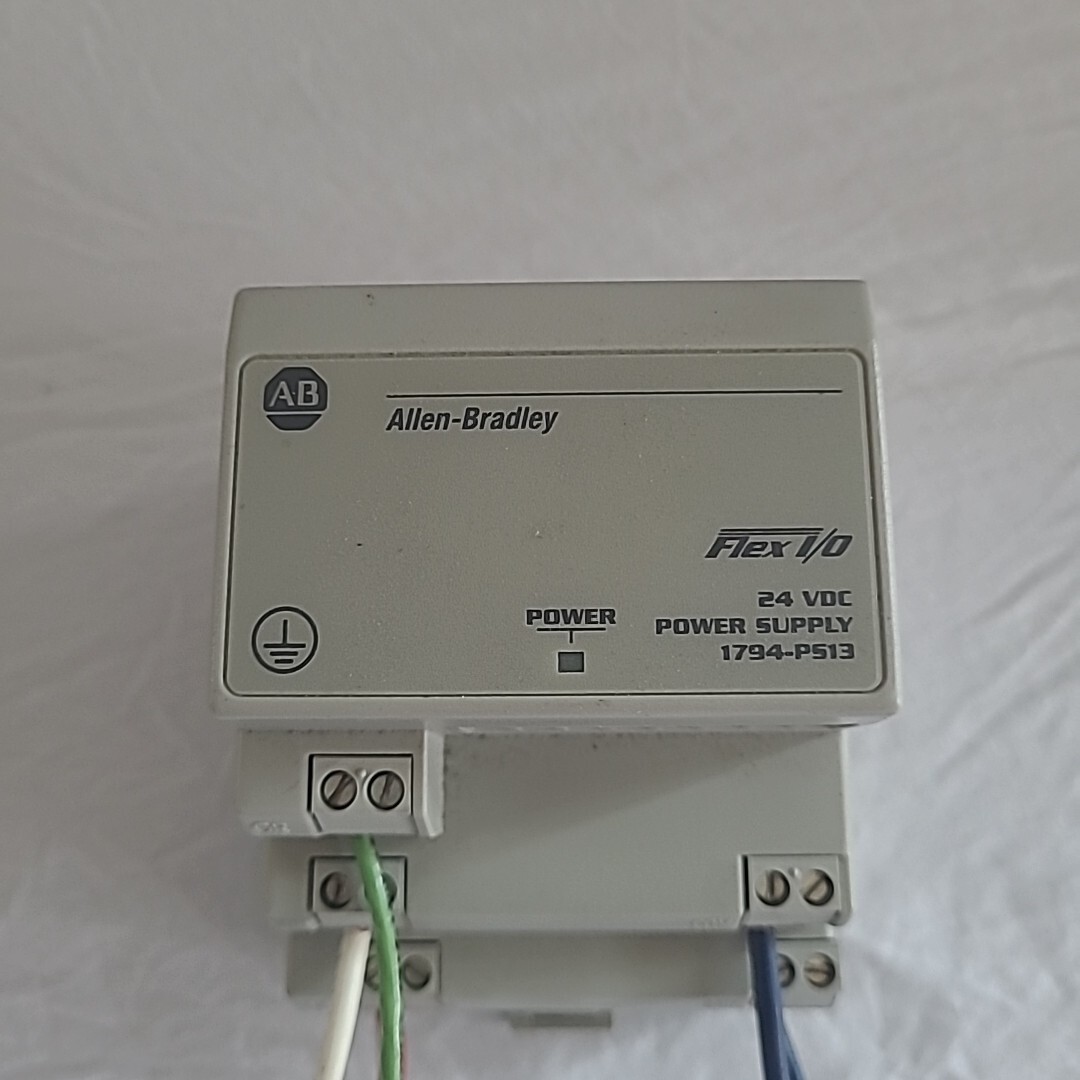 ALLEN BRADLEY 1794-PS13 SERIES B 24VDC POWER SUPPLY. Made In Malaysia. Pre-Owned