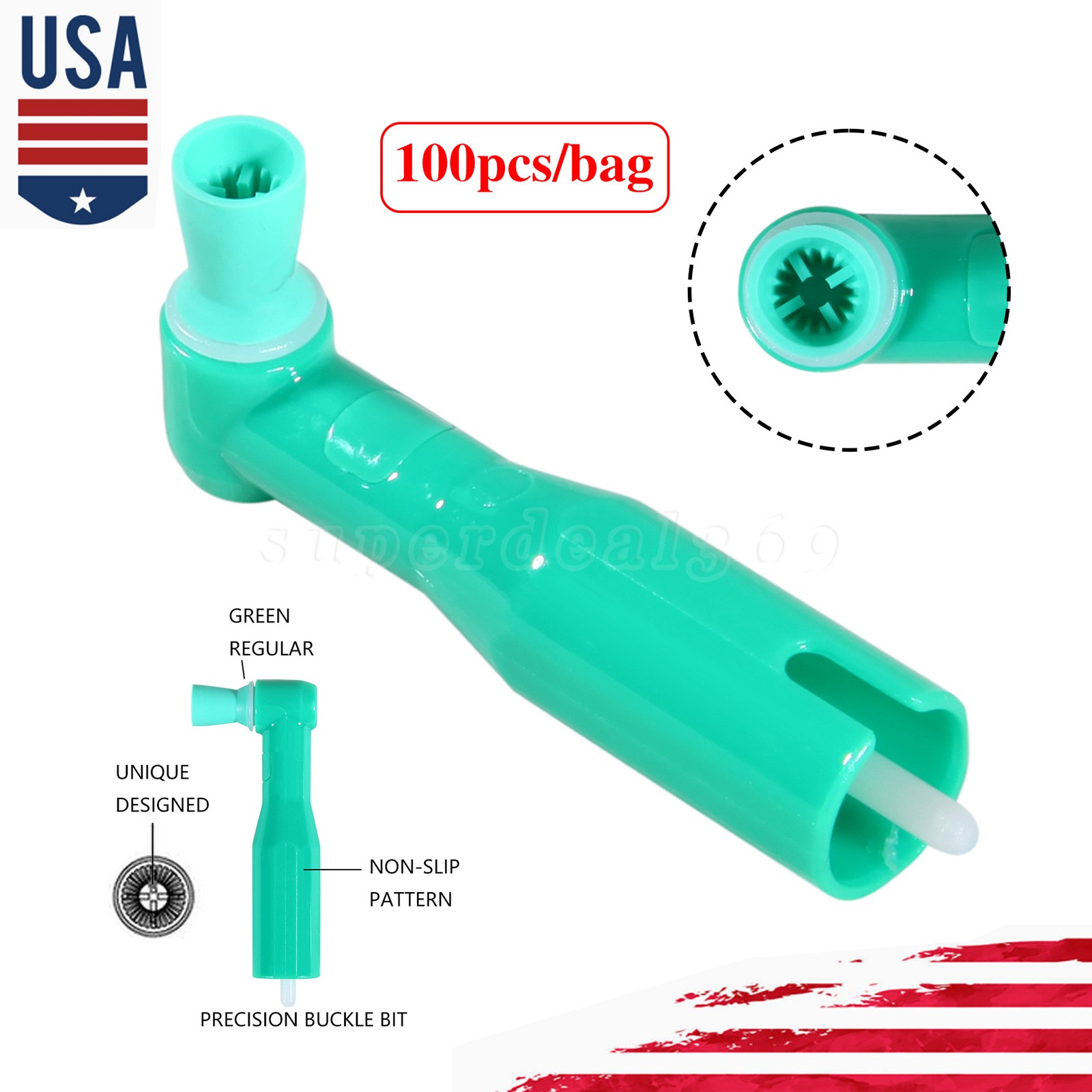 Dental 4 Hole LED Quick Coupler for KAVO Fiber Optic Turbine Handpiece YBB-G4