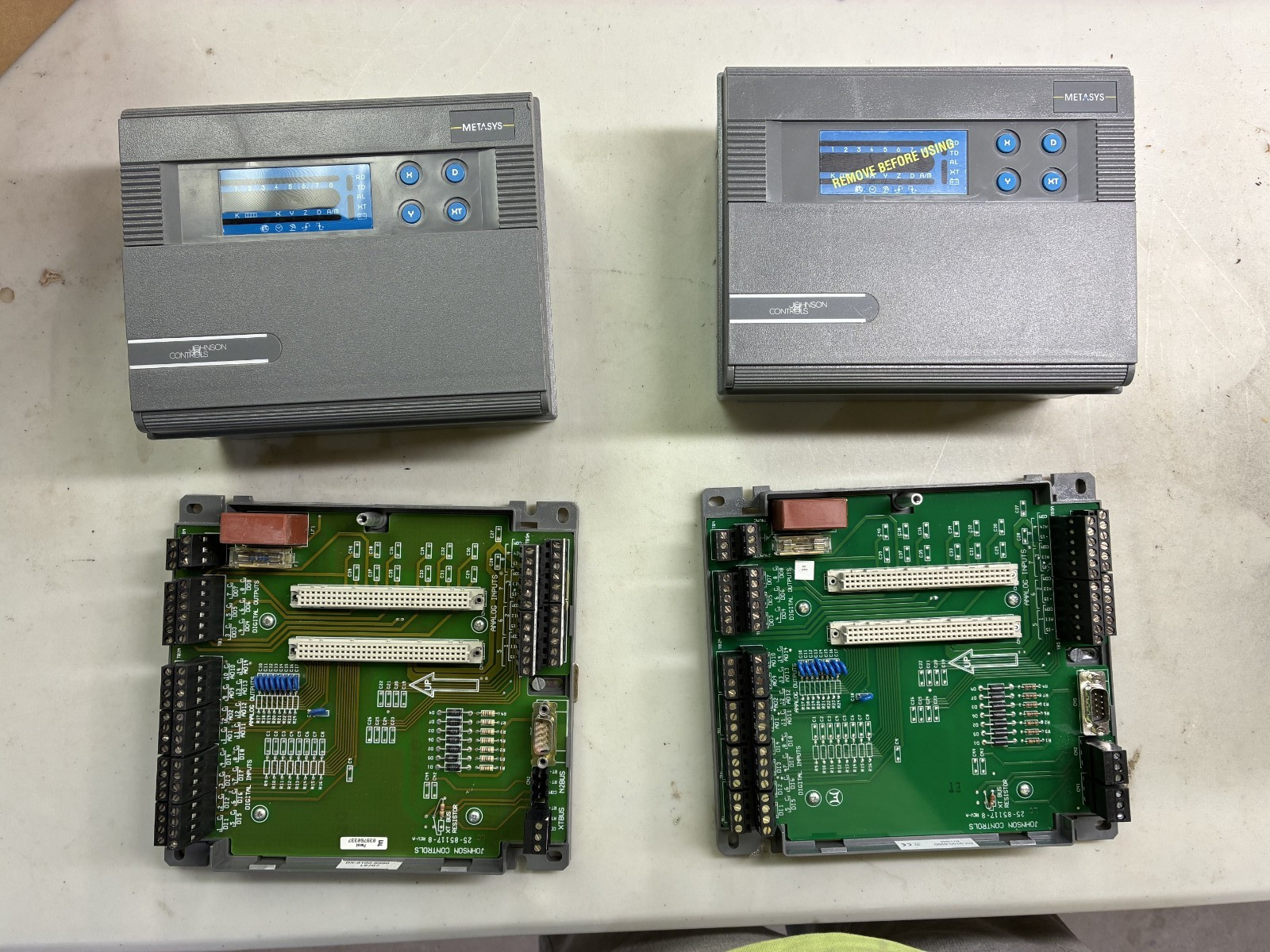 Johnson Controls Set of 2 Dx-9100-8454 Metasys Controllers