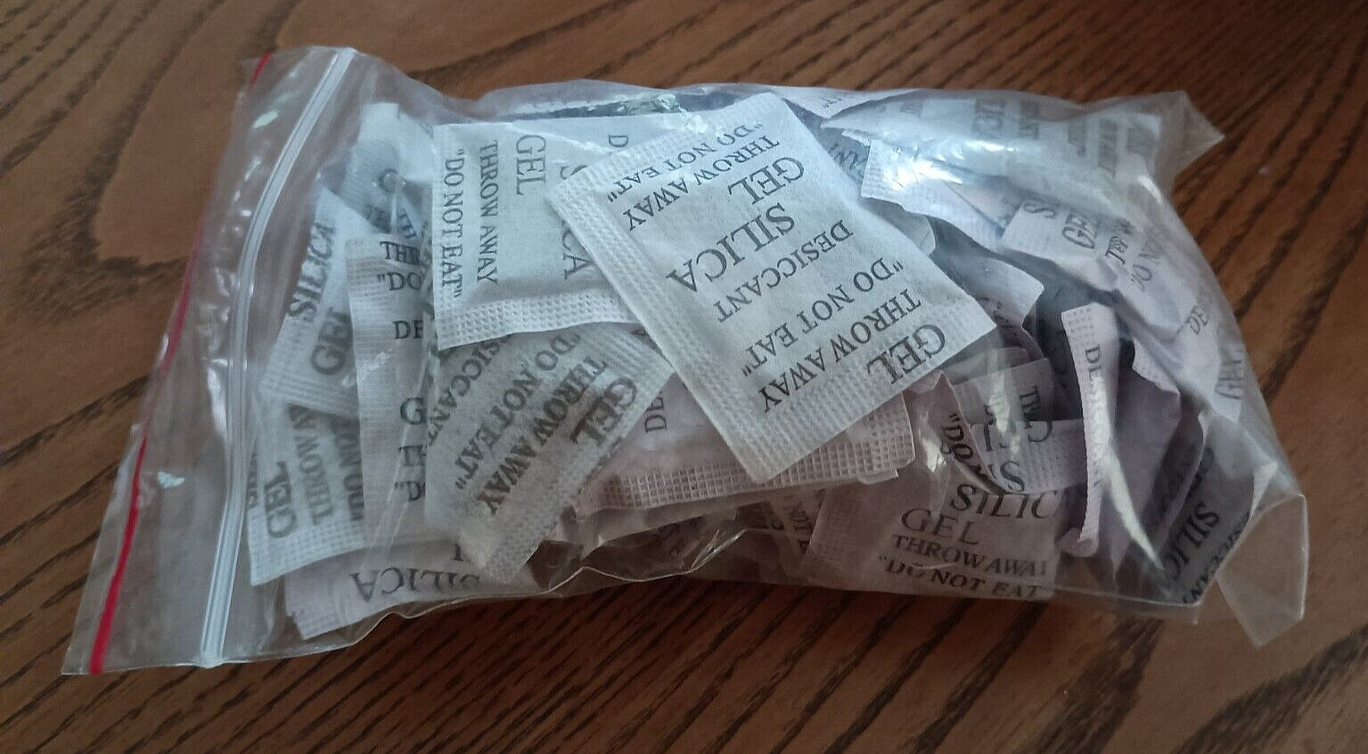 60 Packets 5g Grams Silica Gel Desiccant Pack Moisture Absorber Reusable