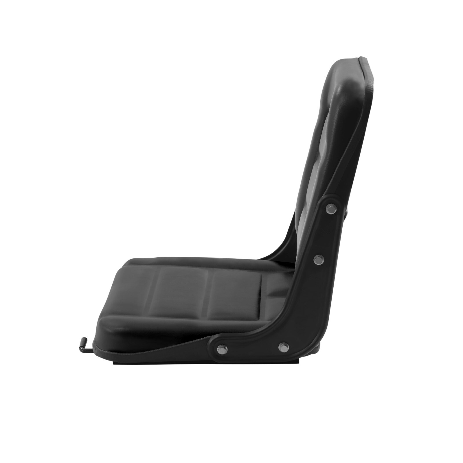 Universal Forklift Seat Comfort Fold Down Tractor Seat Suspension w/Slide