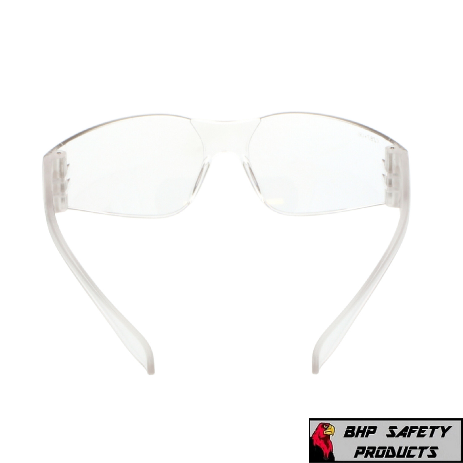 12 PAIR PACK Protective Safety Glasses Clear Lens Work UV ANSI Z87 Lot of 12