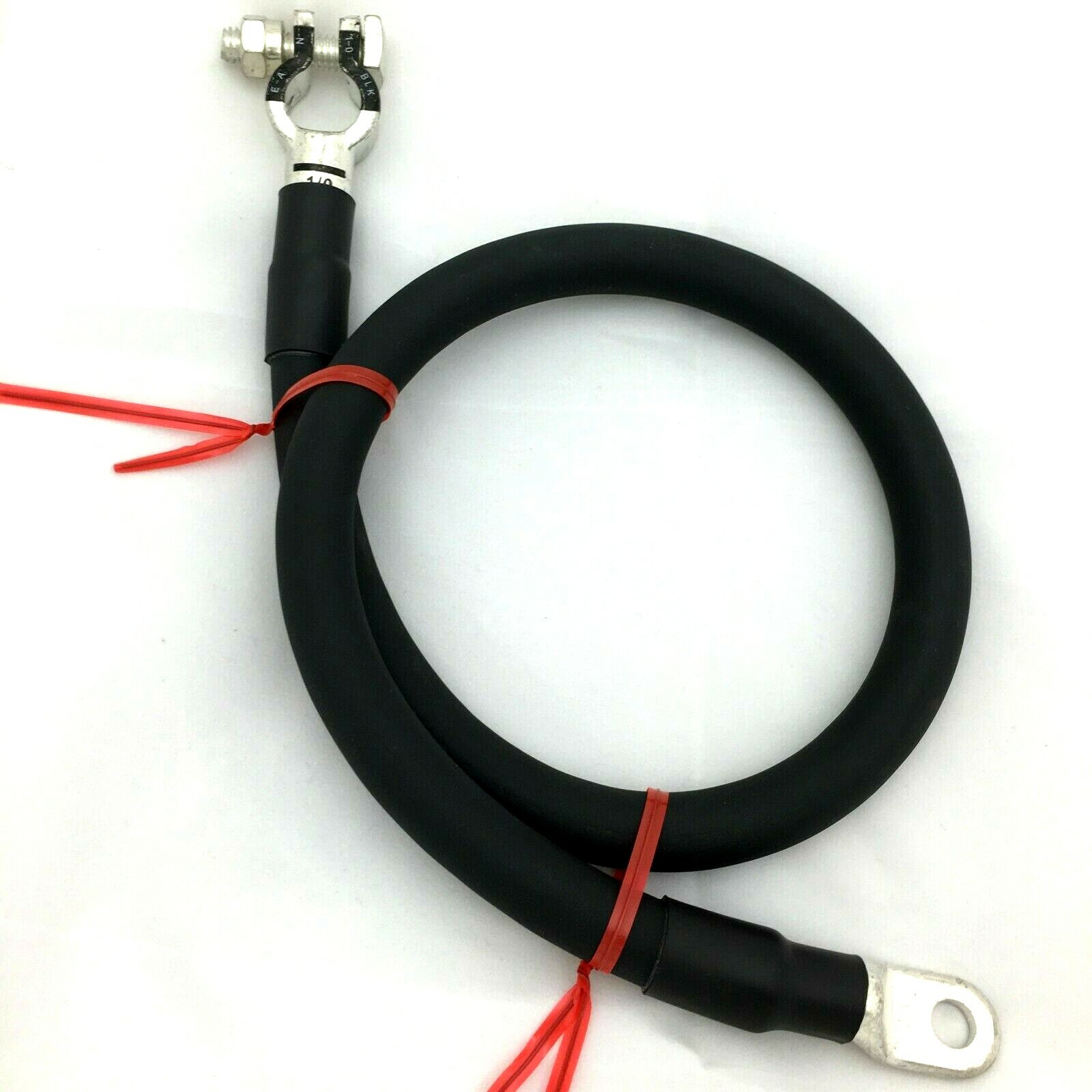 Negative Battery Cable 1/0 AWG 0 Gauge Ga Copper Custom Made Auto-Truck-Marine