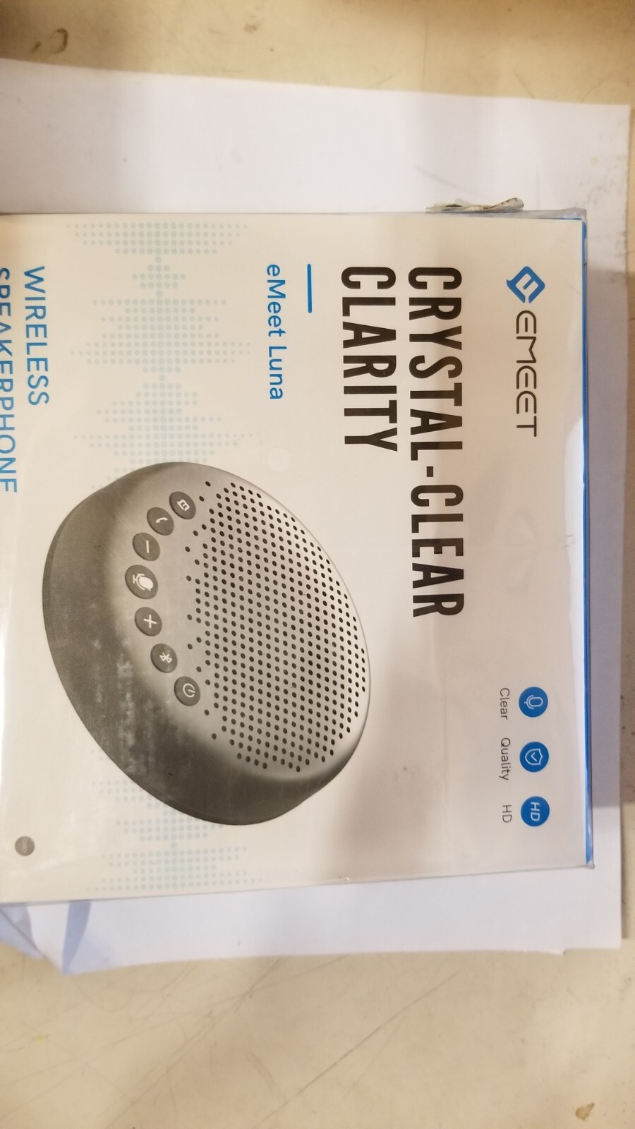 EMEET CRYSTAL-CLEAR CLARITY WIRELESS SPEAKER PHONE eMeet Luna